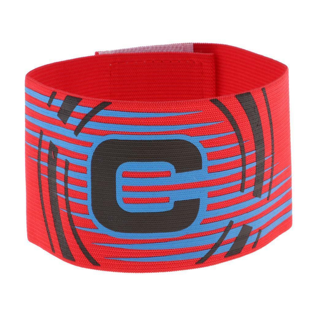 Armband Football Sports Arm Band Hockey Rugby Anti- Red