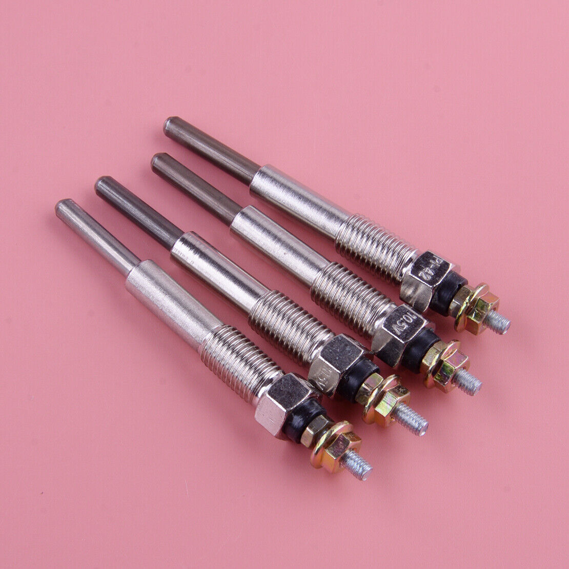 4x Glow Plug Fit For Isuzu ELF250 ELF350 C221 C240 C190 C201 4BA1 9-82511978-0