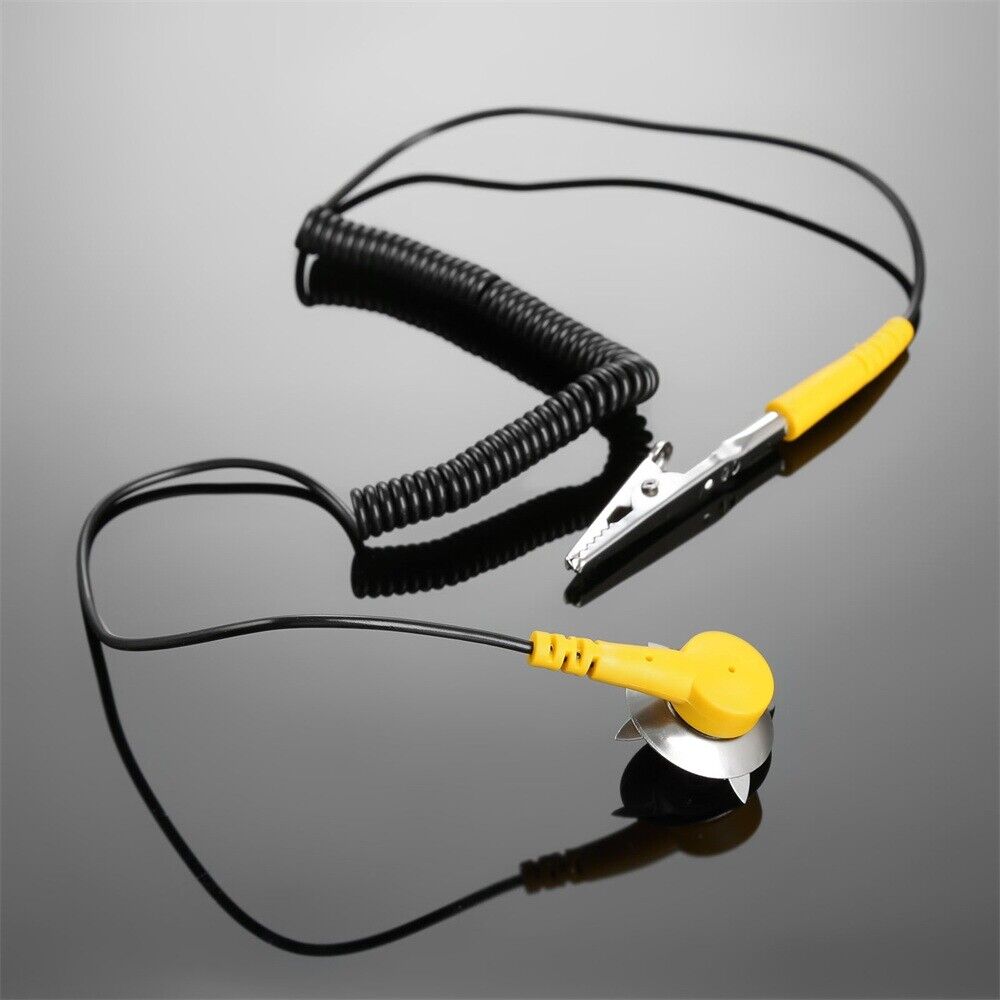 Professional Antistatic ESD Cord Clip Anti Static Mats Ground Wire Cord Safe