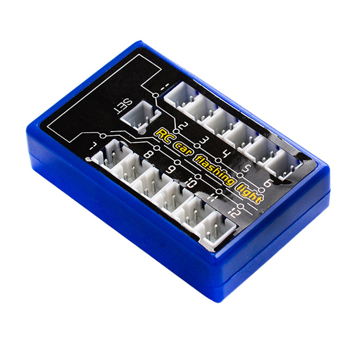 12 LED Flashing Light for HSP TAMIYA CC01 4WD Axial SCX10 RC Drift Car Truck