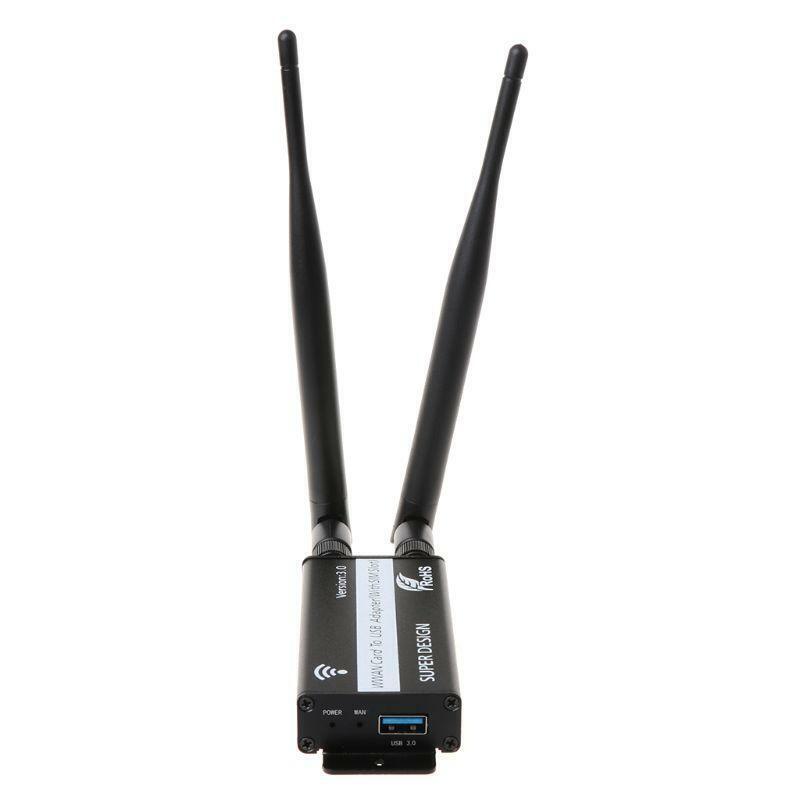 NGFF M.2 to USB 3.0 Adapter with SIM Card Slot for WWAN/LTE/4G Module (Including