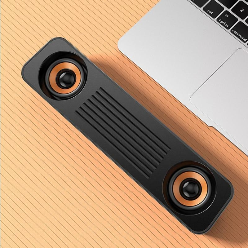 Dual Speakers 3.5mm Aux-in Connection USB Power Computer Speakers for Phone