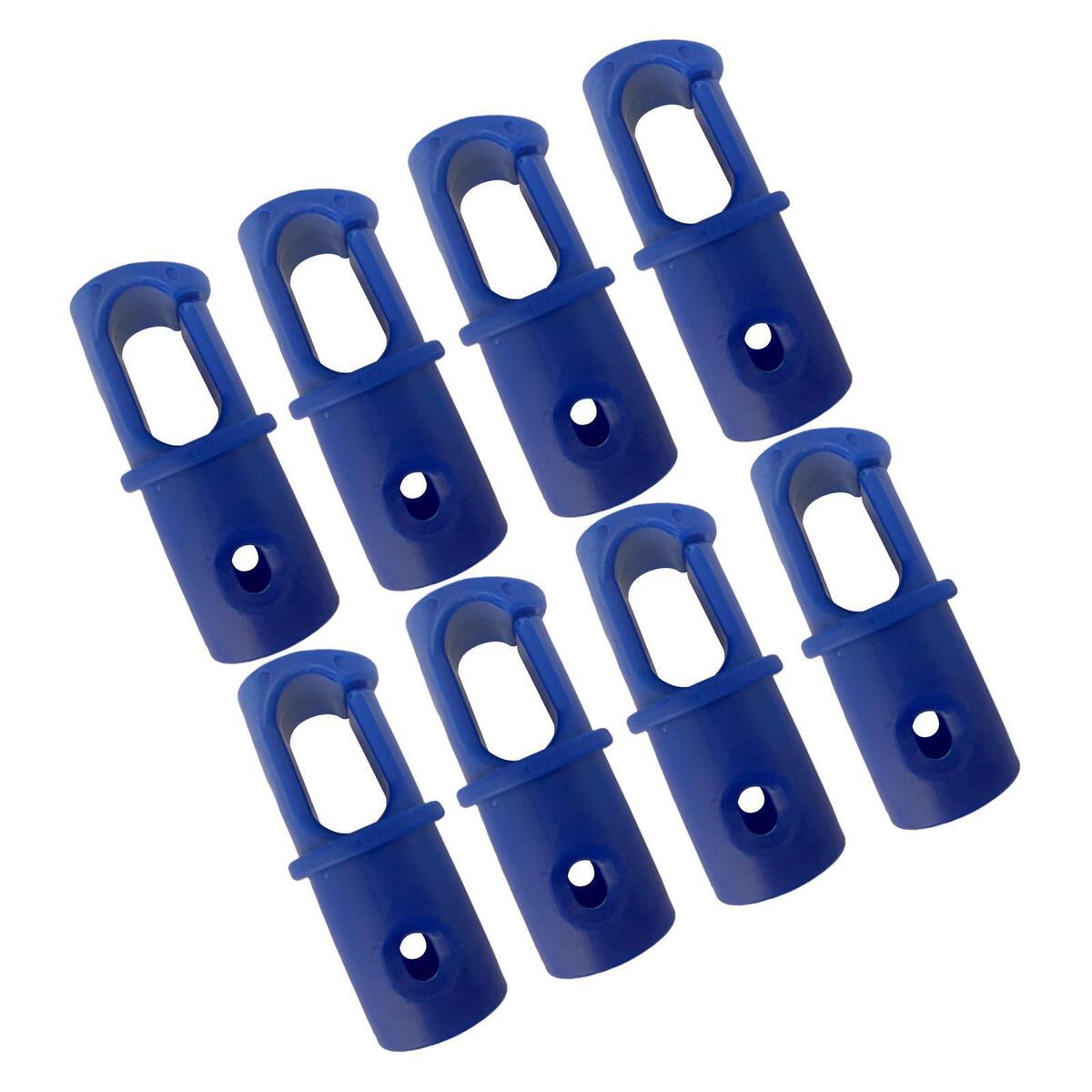 8 Pieces Trampoline Protective Cover Cap Plastic for Trampoline Net Hook