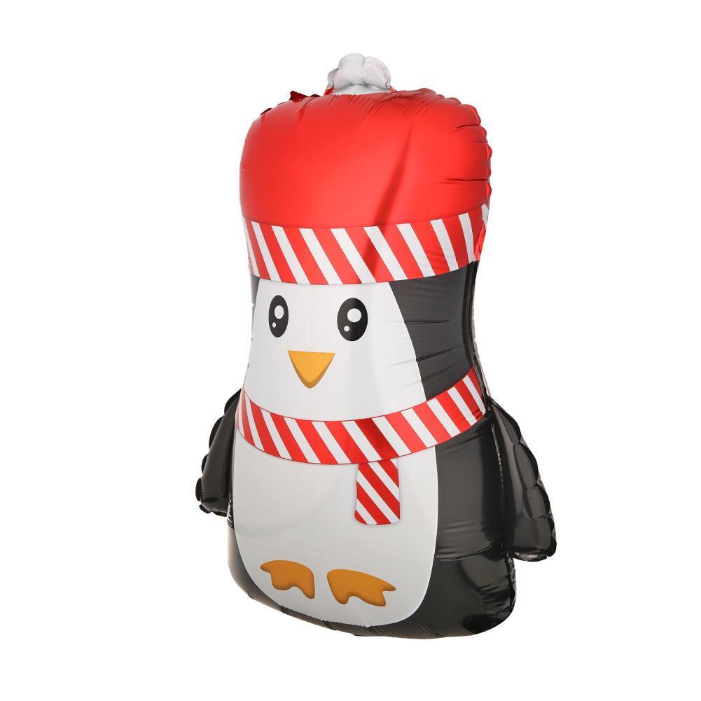Cute Christmas Aluminum Film Balloon Holiday Party Xmas Decor (Penguin)