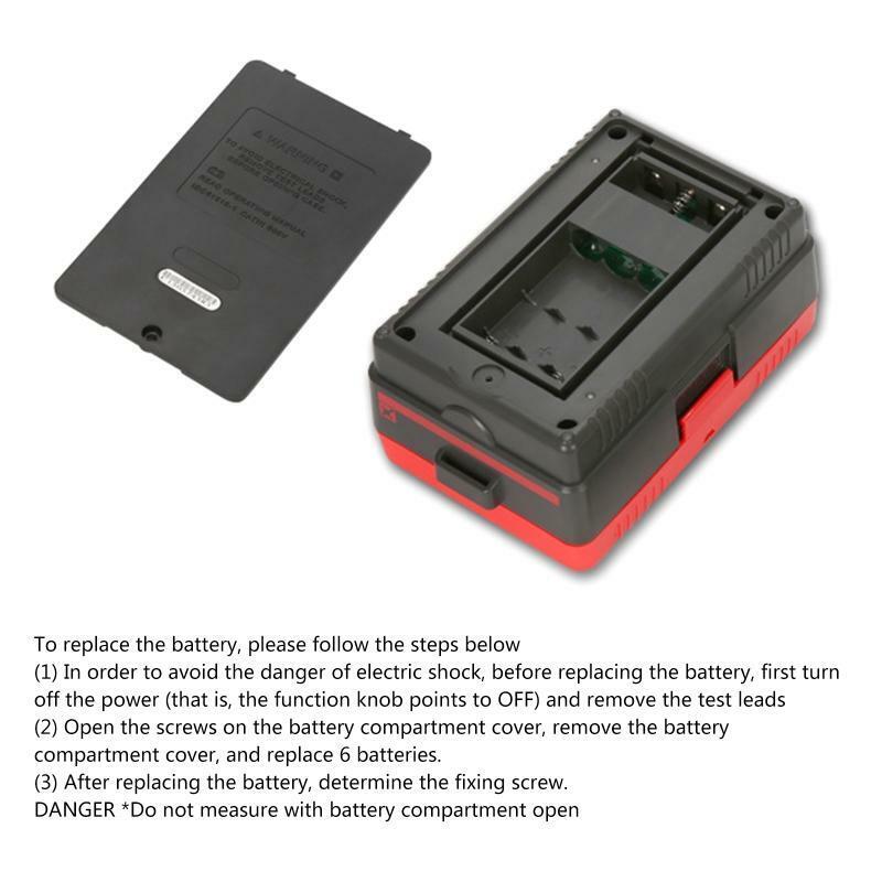 Upgraded Digital Resistance Ground Earth Tester 1000V Insulation Resistance Test