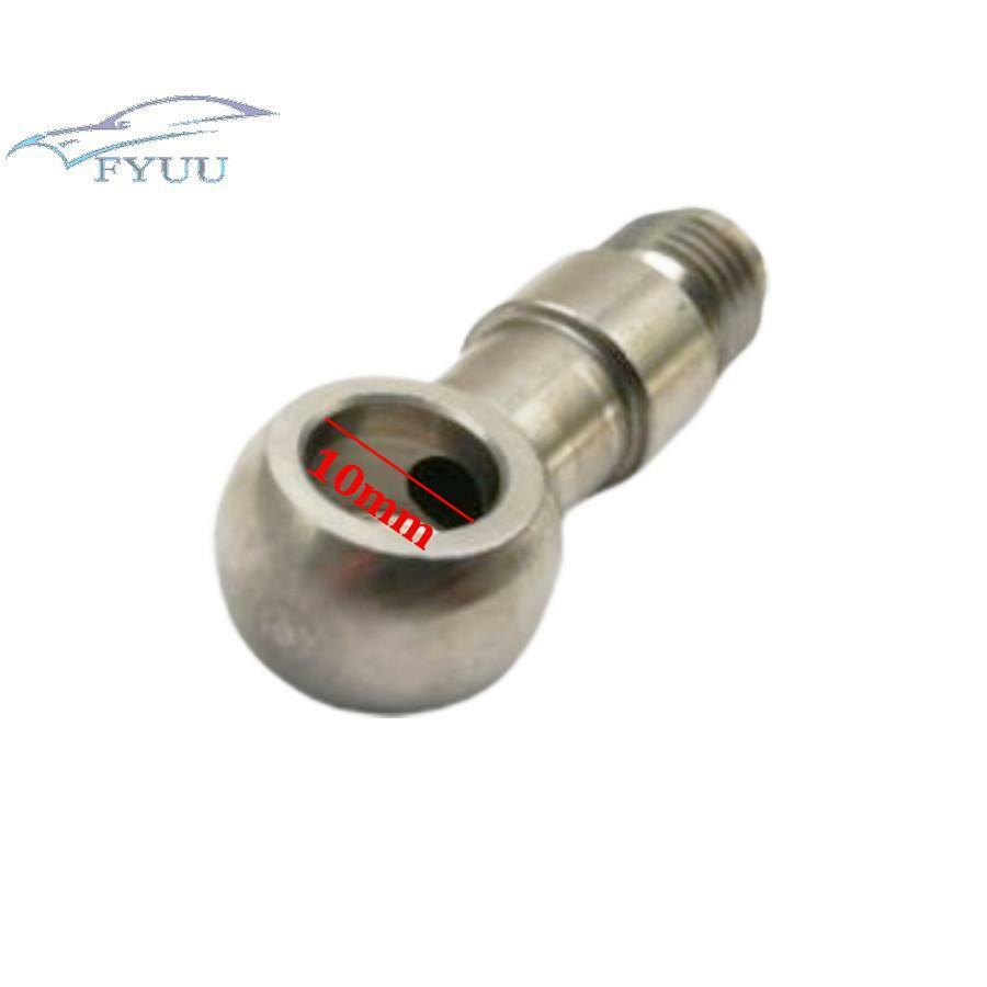 2pcs 10mm M10 AN -4 (AN4 AN 04) Stainless Steel Eye Adapter Fitting