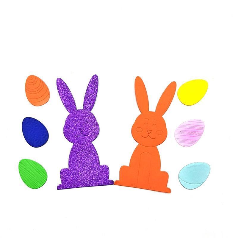 Easter Bunny Eggs Metal Cutting Die for DIY Paper Art Crafts Photo Album Decor
