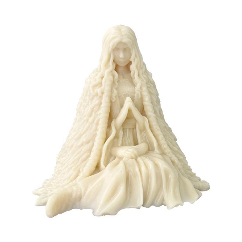 Halloween Witch Candle Mold for DIY Candle Plaster Decor Halloween Party Favors