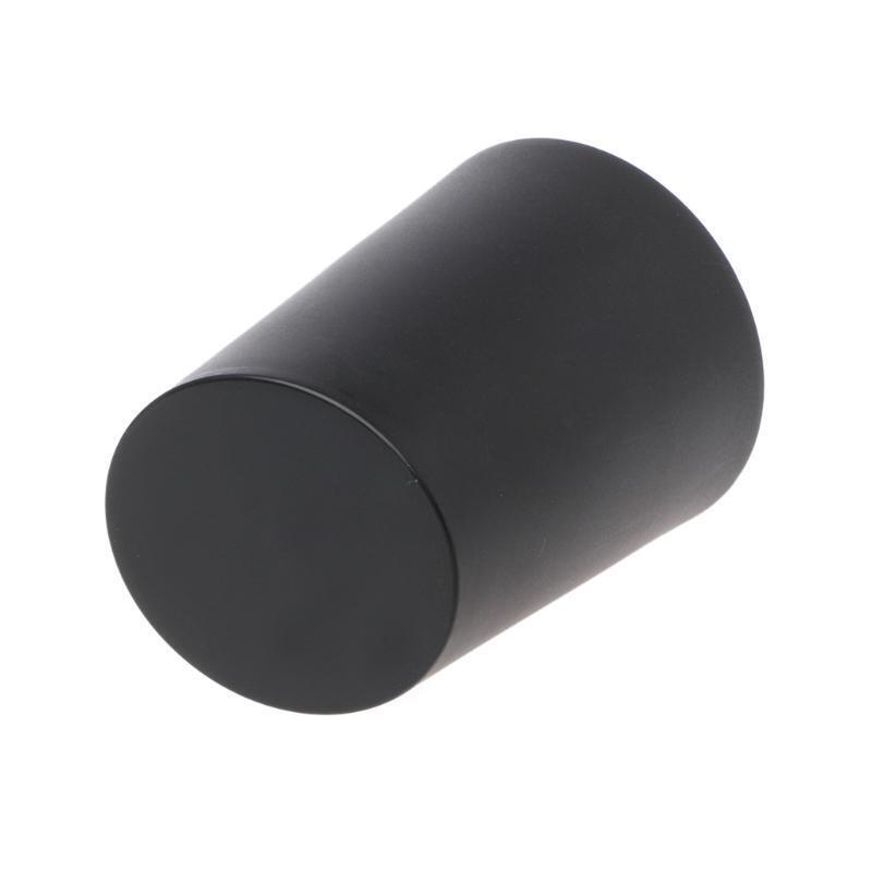 Durable Leather Ribbed Dice Cup Fish Pattern Black Gambling Casino Tool KTV Bar