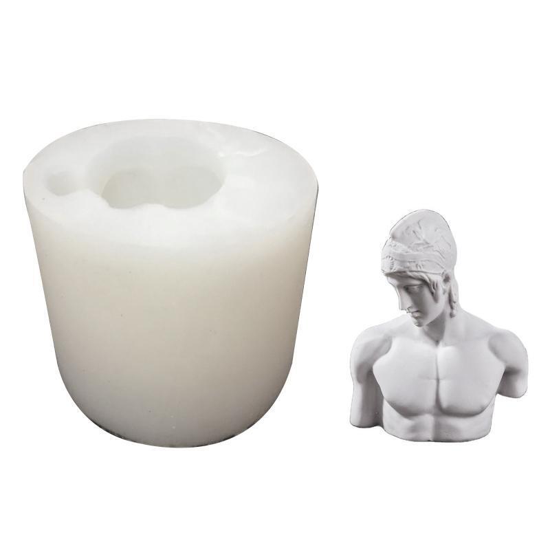 Candle Mold Handmade DIY Cake Cookies Mold for Household Baking Tool KIds Gift