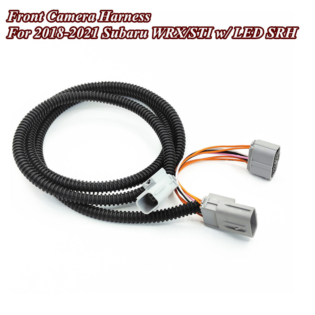 Front Camera Wire Harness For Subaru WRX STI w/LED Steering Responsive Headlight
