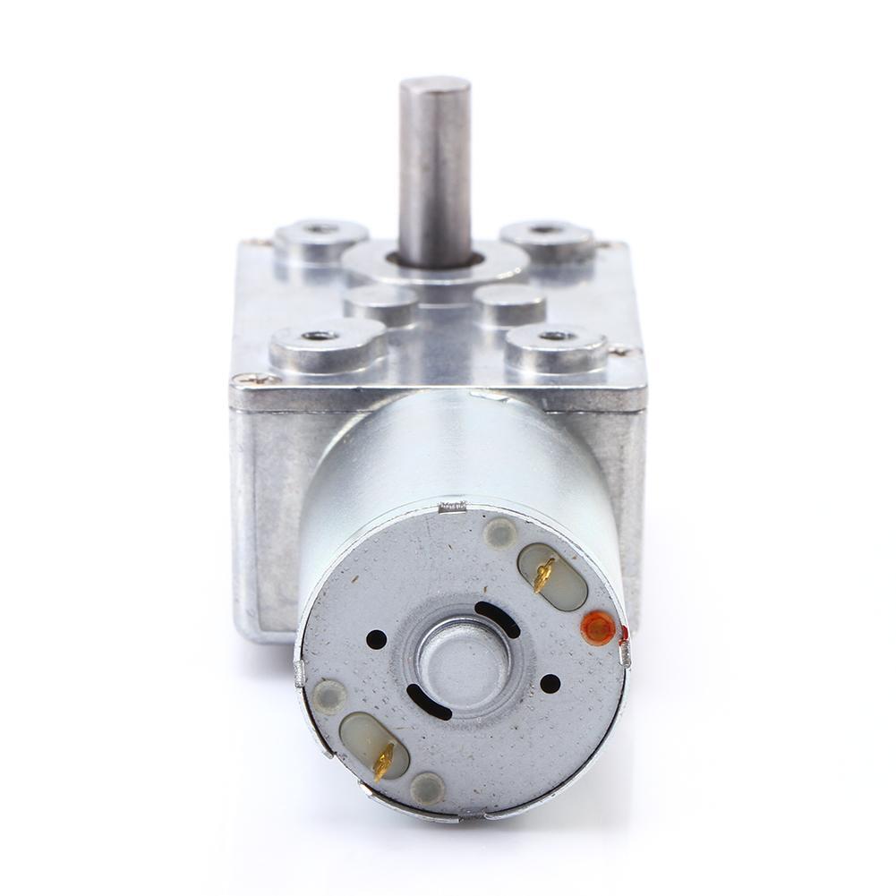 DC 12V Gear Speed Reduction Motor High Torque Turbine Geared Motor (50rpm)