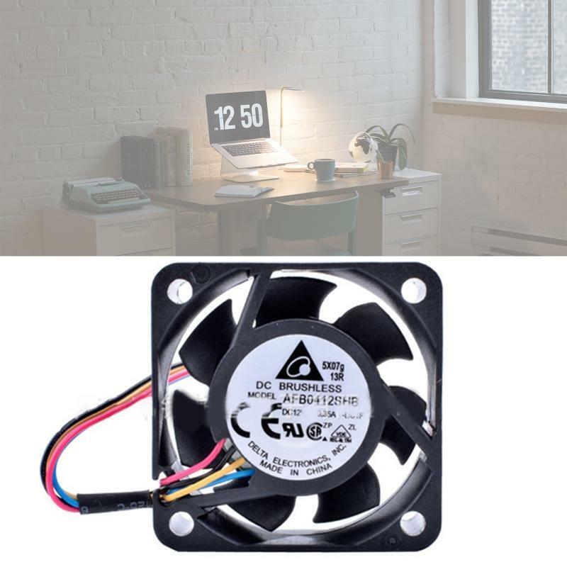 AFB0412SHB 4CM CPU Cooling Fan 12000r 4015 DC Brushless PWM Dual Ball Bearing