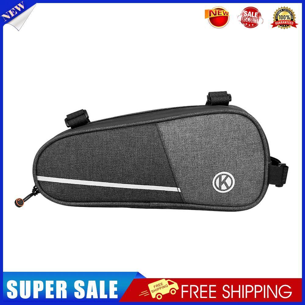 Bicycle Front Tube Bags Big Capacity MTB Bike Frame Pouch Cycling Pannier