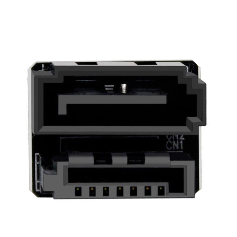 PH571 Sata to Sata 180 High-speed Degree Angle Computer Adapter Converter