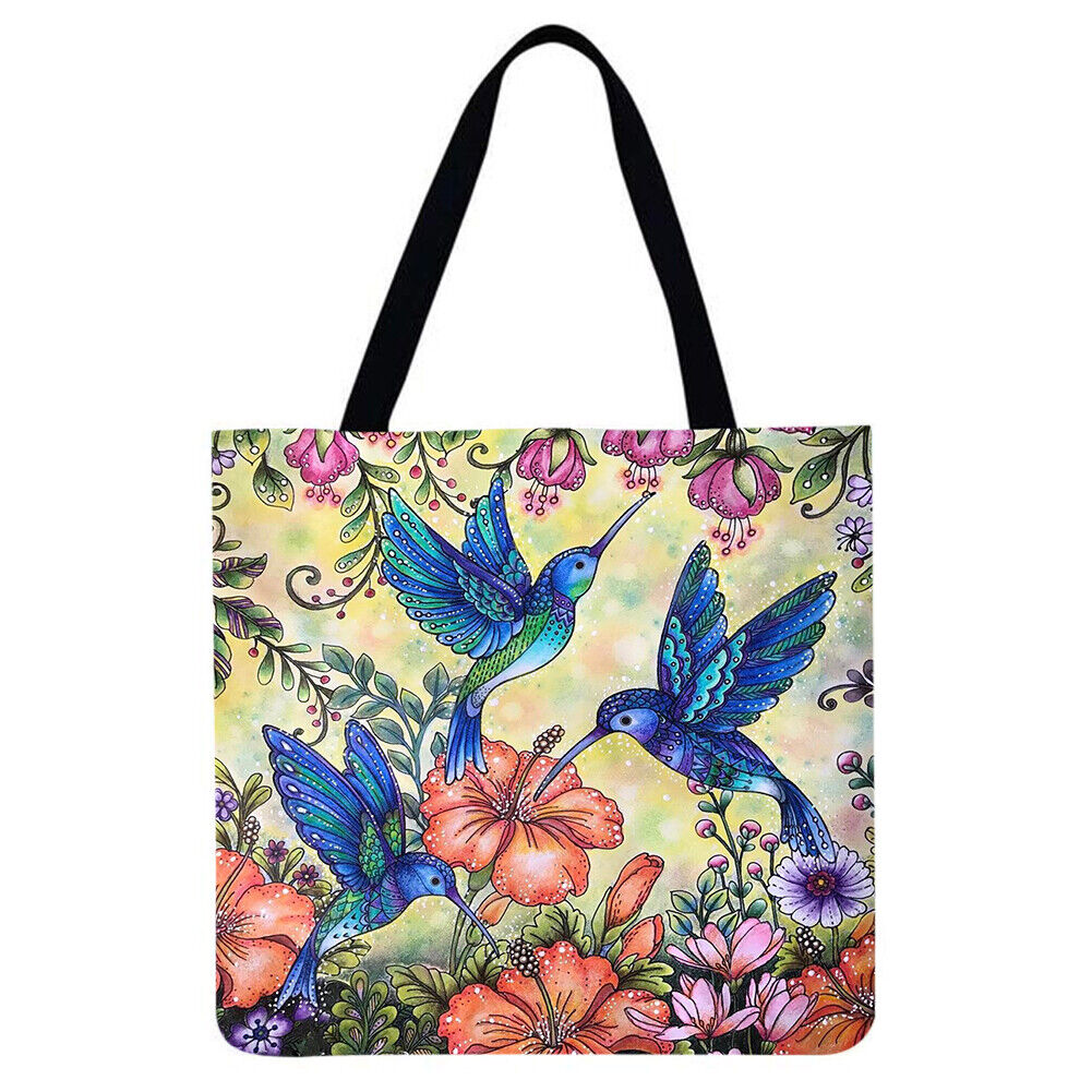 Animal Printed Shoulder Shopping Bag Casual Large Tote Handbag (40*40cm)