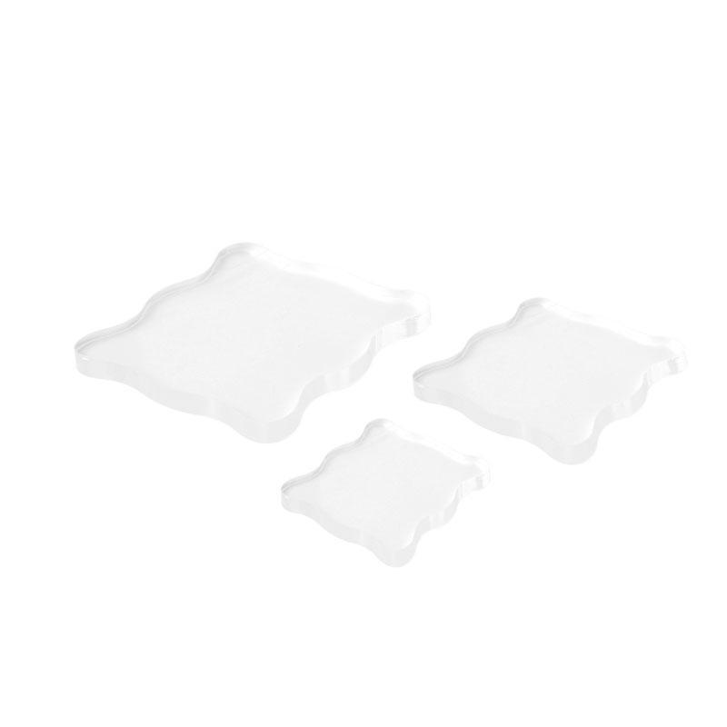 Transparent Stamp Acrylic Pad DIY scrapbooking Color Process Essential Tools