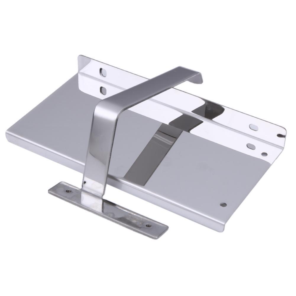 Stainless Steel 304 Bathroom Paper Phone Holder with Shelf Bathroom