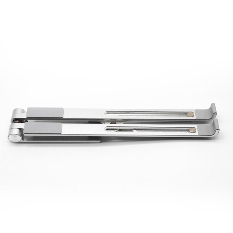 Foldable Laptop Stand Non-Slip Aluminium Holder Bracket Heat Release Cooler Rack