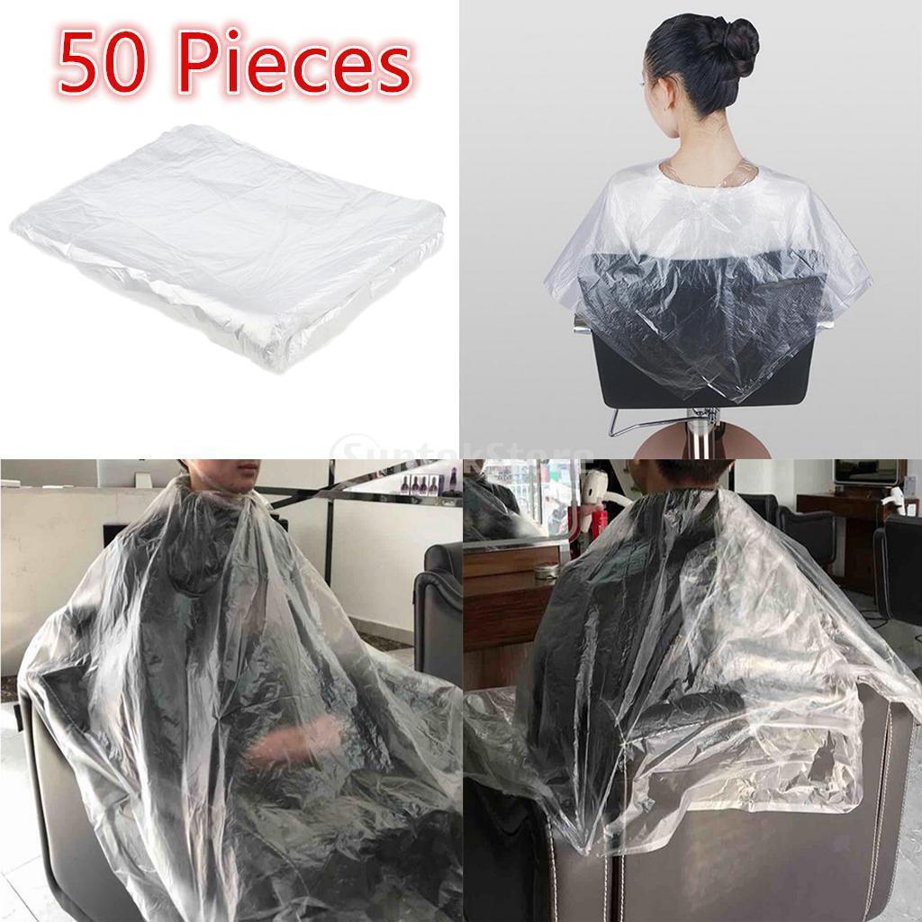 Hairdressing Cutting Capes Waterproof Hair Styling Coloring Gown Apron 50x