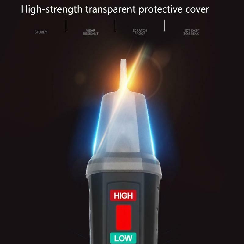 Voltage Tester Non-Contact Voltage Detector Pen 90-1000V/12-1000V Auto Power Off
