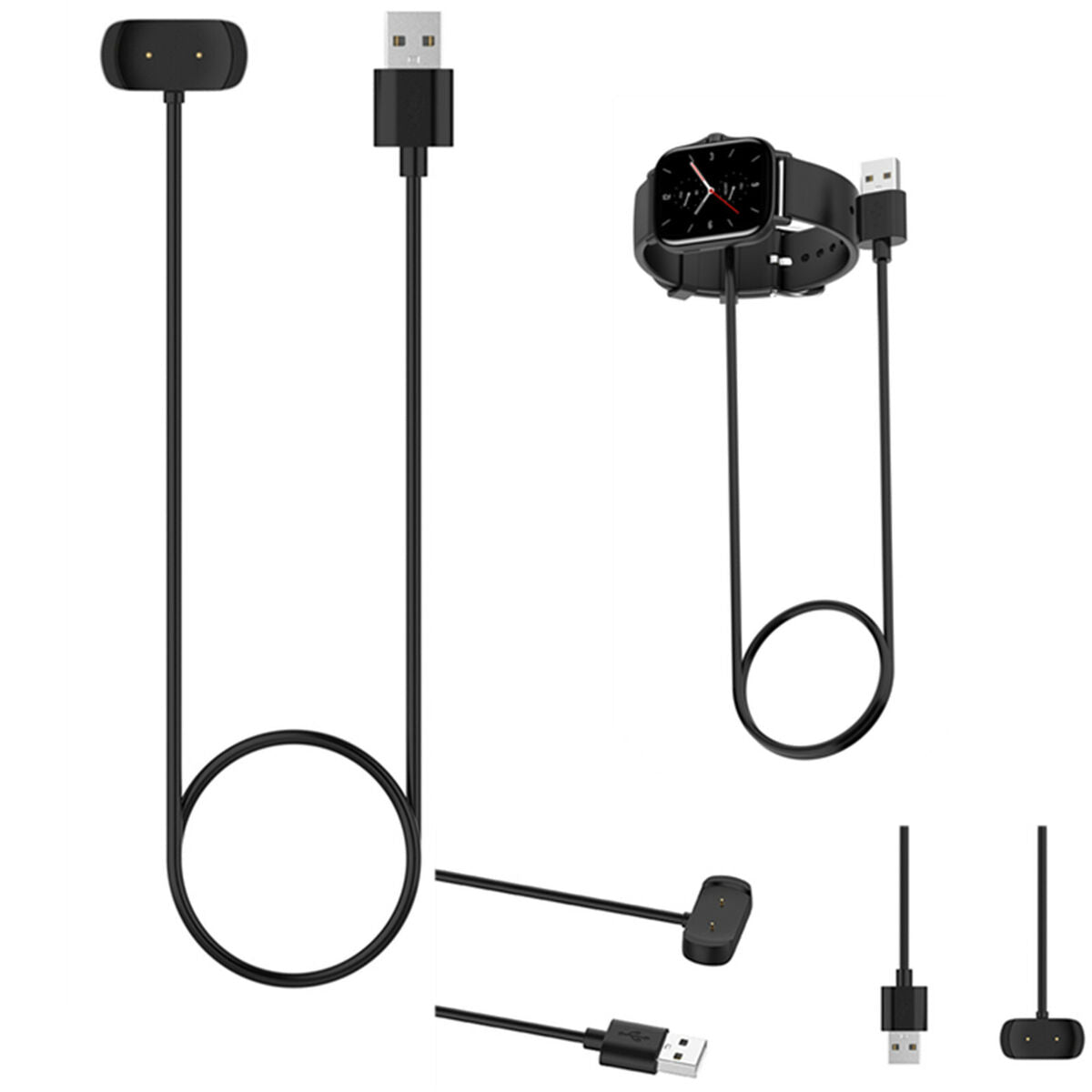 Line Wire Charger Charging Cable Dock for Amazfit T-Rex pro/Zepp E/ Zepp Z Watch