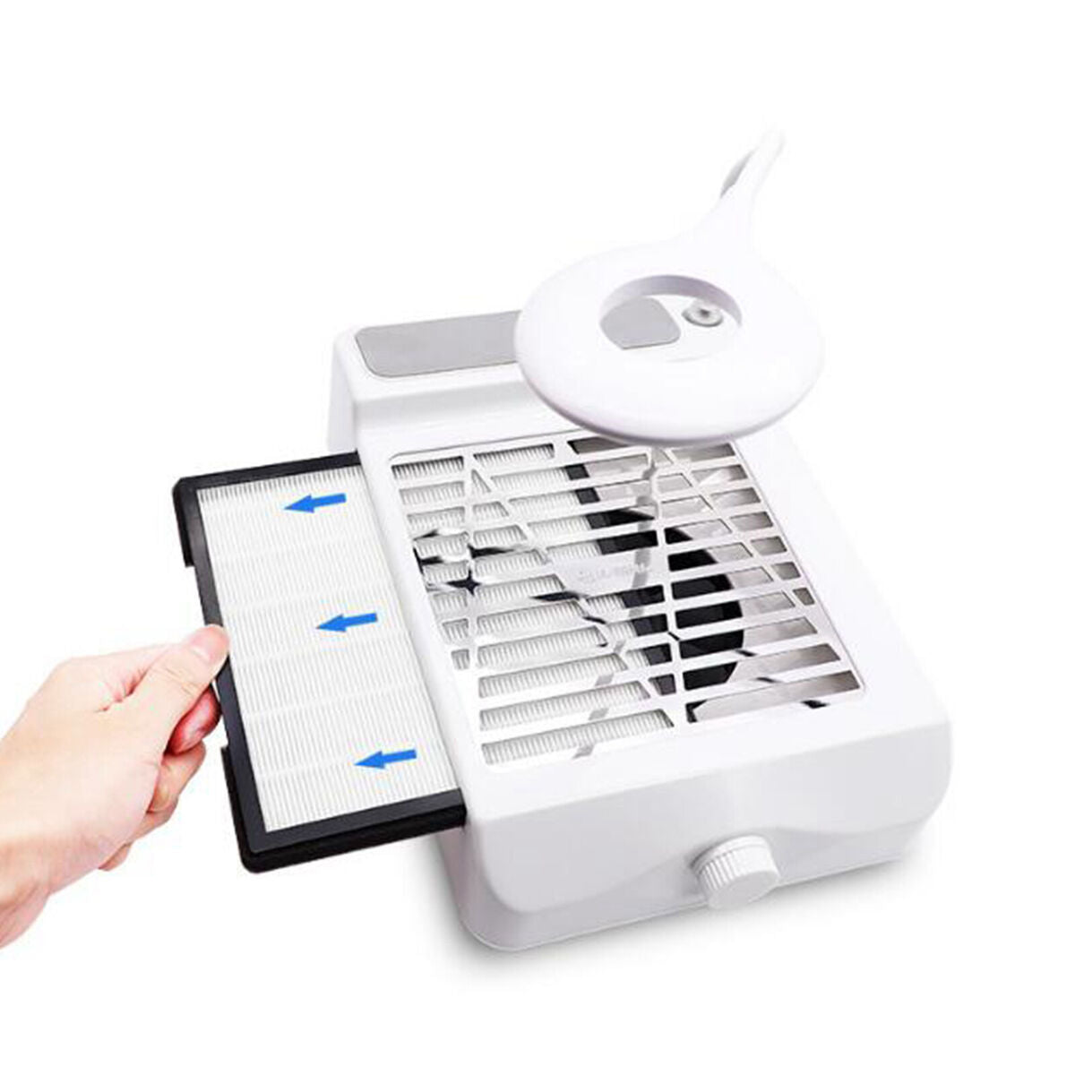60W   Suction Fan Collector Manicure Vacuum Cleaner Salon