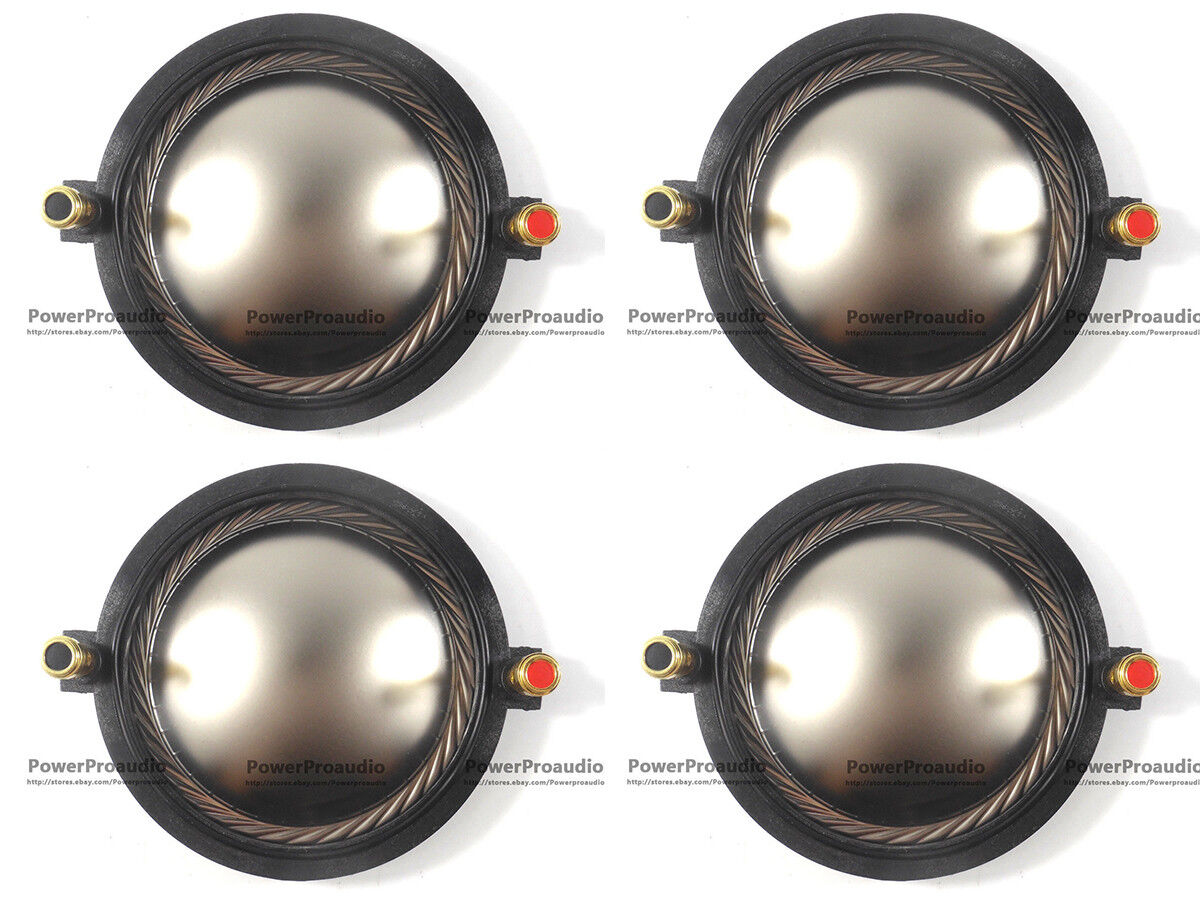 4x Diaphragm for B&C DE800 Driver Speaker Horn Repair 8 Ohm BC-MMD800-8 Titanium