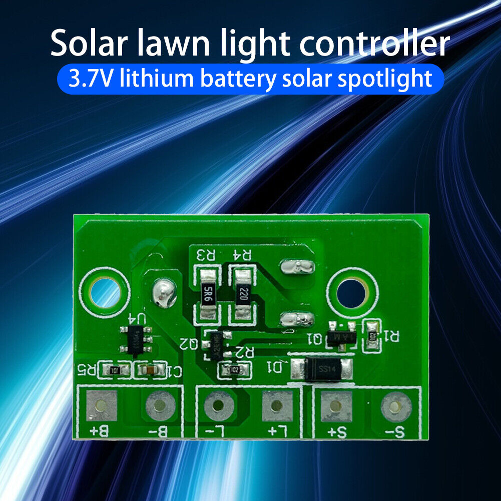 Solar Lamp Controller 3.7V Solar Lantern Control Circuit Board with Switch