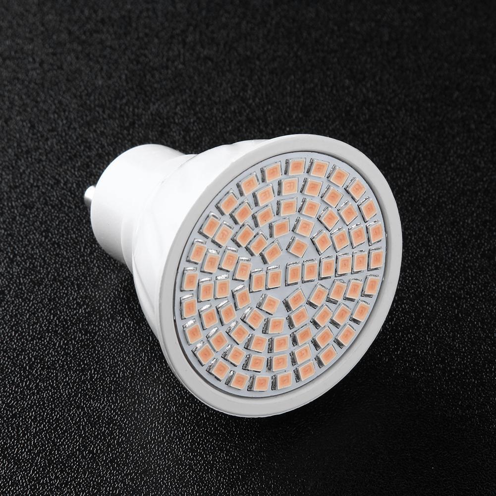 GU10 AC 220-240V 80LED Spotlight Bulb Energy Saving Spot Light Lamp (8W WW)