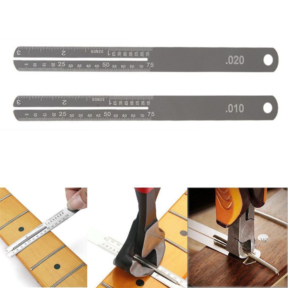 Ruler Fingerboard Repair Tool Guitar Fretboard Protector Guitar Fret Puller