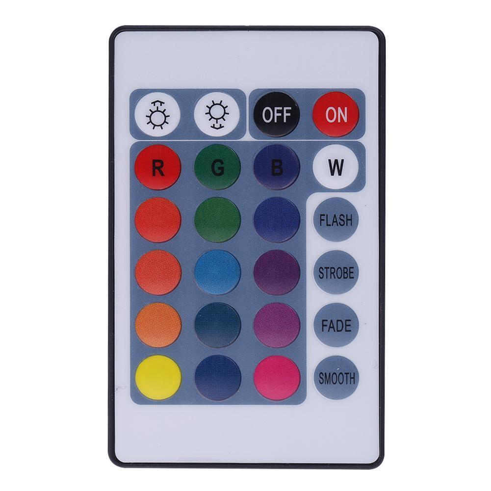 5-24V 24 Keys IR Wireless RGB Controller Remote Controller for LED Strip