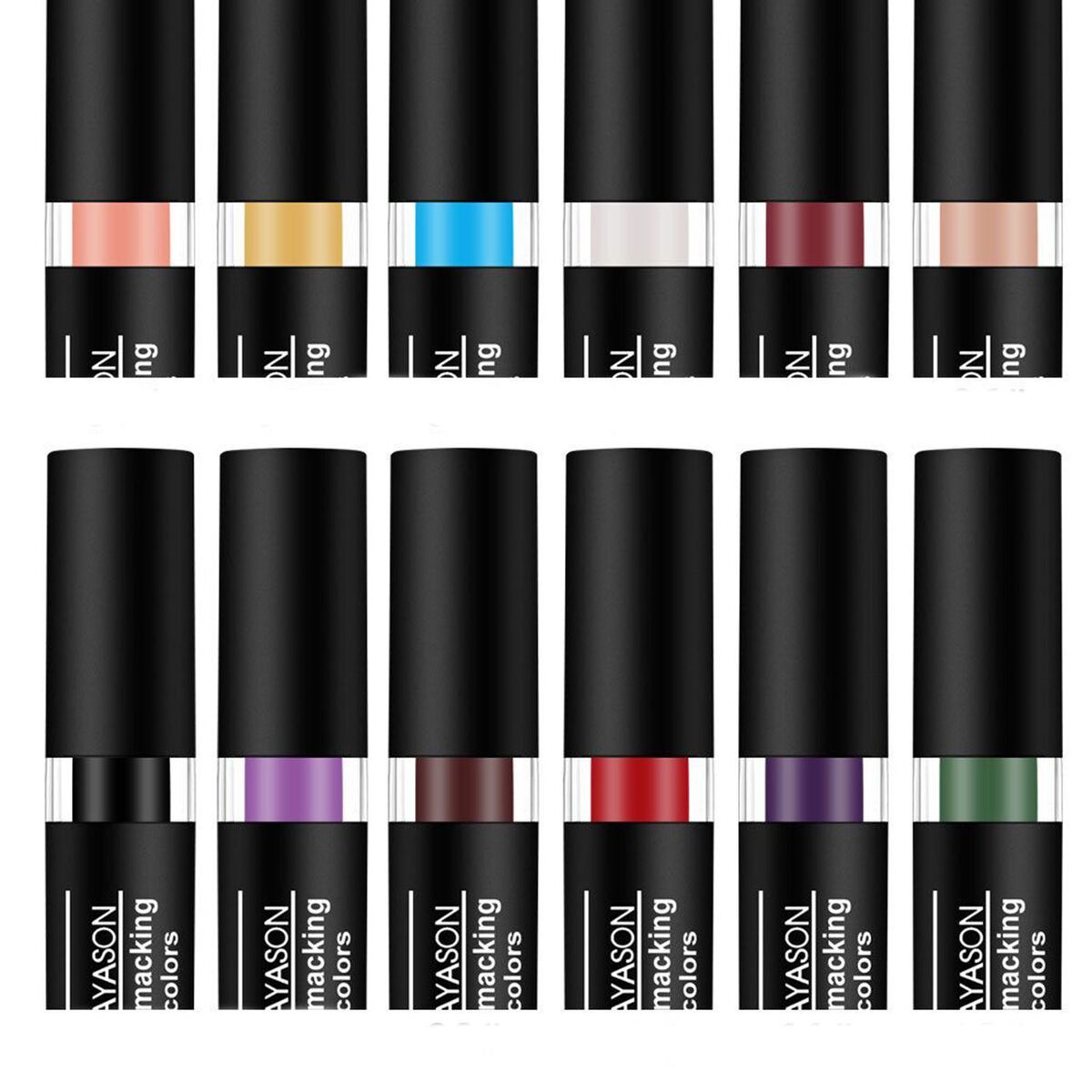 Long Lasting Cosmetics Lip Balm Velvet Matte Lipstick Halloween Nude Pigment