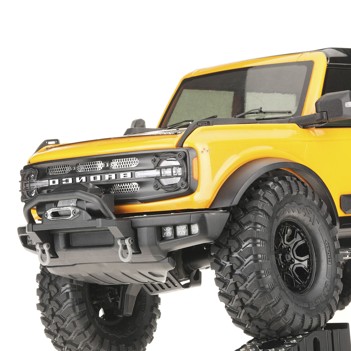 Front Headlight Lamp Cover Frame for TRX-4 TRX4 New Bronco 1/10 RC Car Parts ##