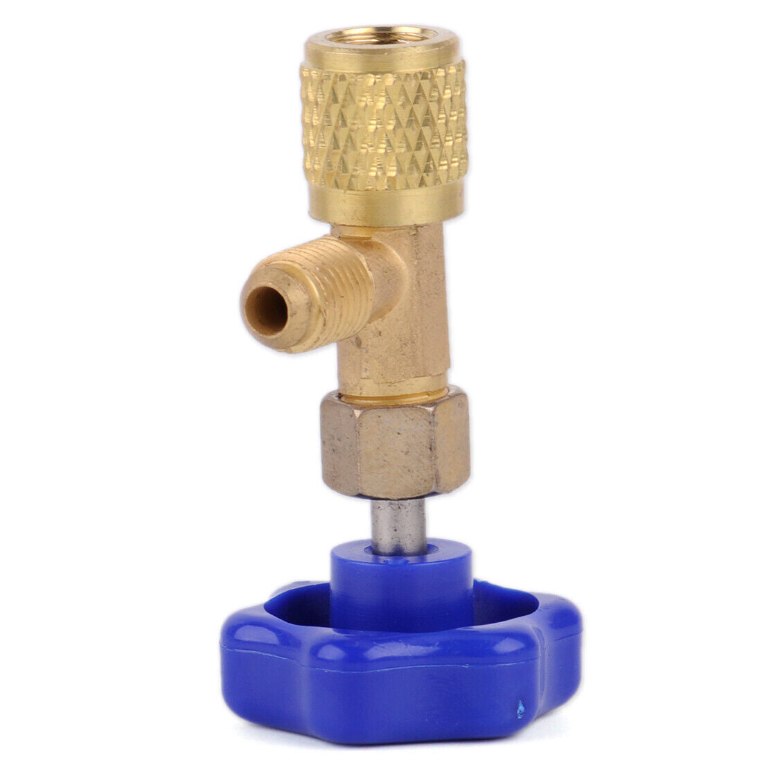 1/4 SAE Dispensing Valve Refrigerant Can Tap Opener Fit For R22 R134a Li