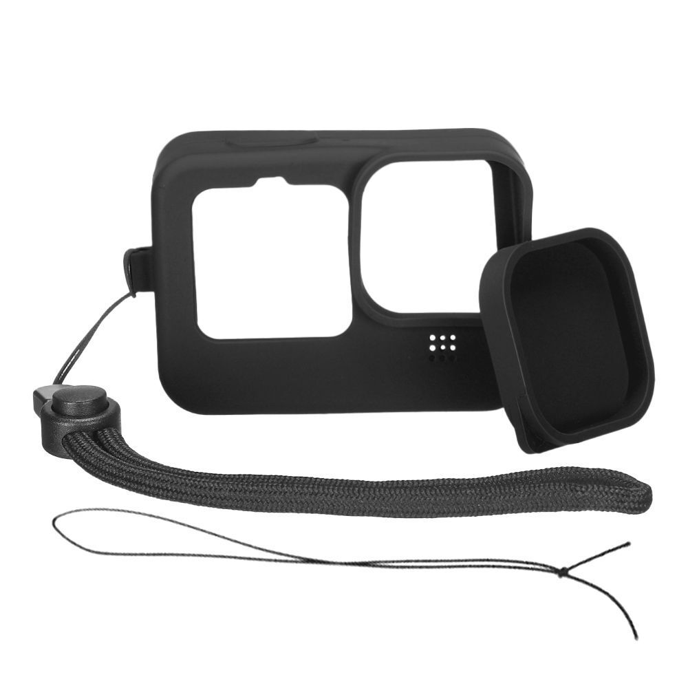 Accessories Protective Cover With Lens Cover/Lanyard For Gopro Hero 10 Black