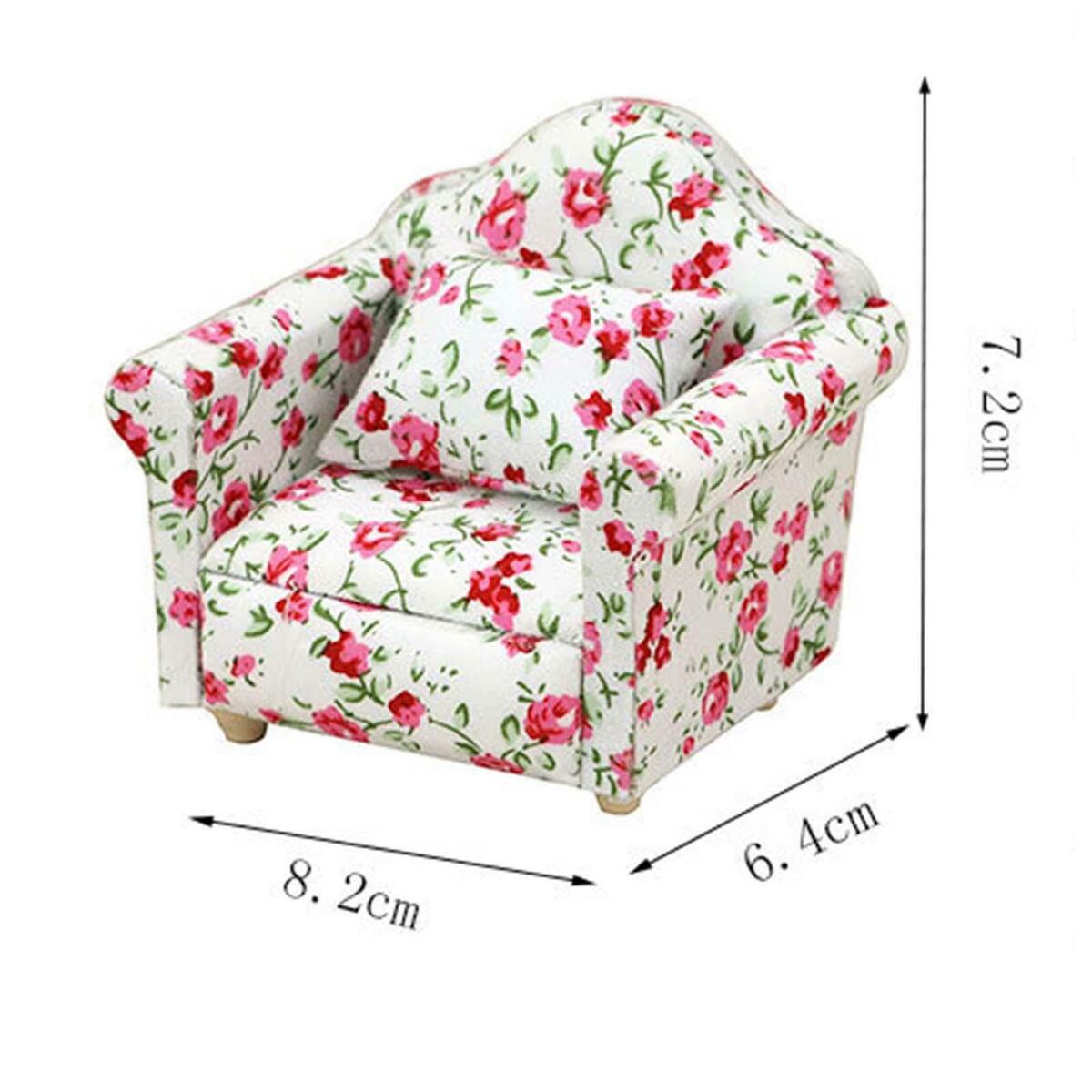 Sofa w/ Fireplace  Life Scene Furniture Supplies Ornaments