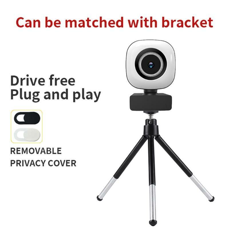 USB Streaming 1080P Webcam Built in Mic Advanced autofocus Web 2 Million Pixels