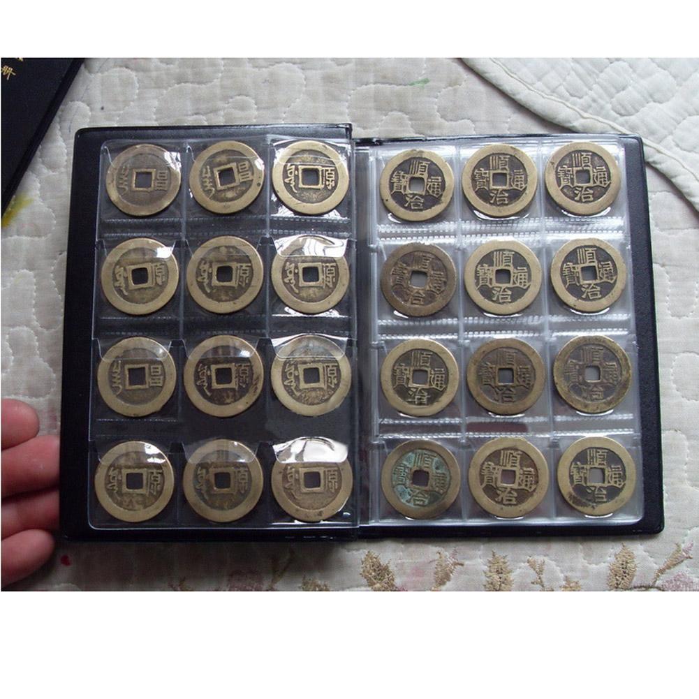 120 Coin Cases Holder Collection Penny Album Book Pockets Storage Fashion