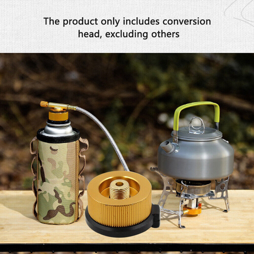 Outdoor Camping Aluminum Alloy Stove Adapter Portable Furnace Connector