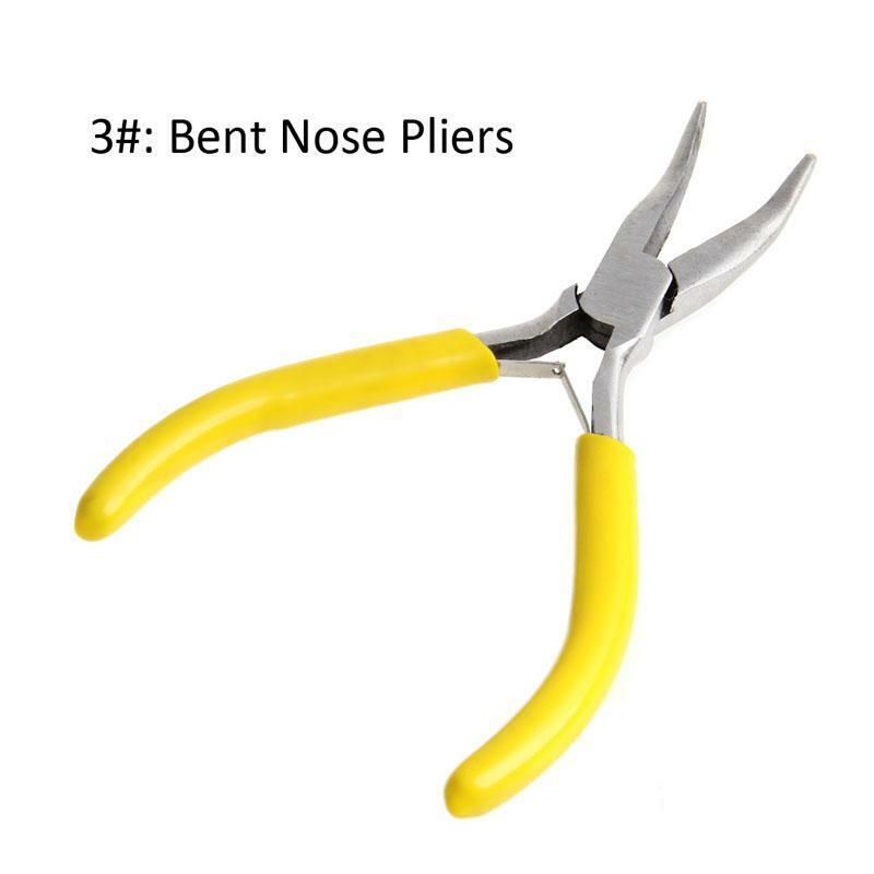 3Pc Mini Jewelery Pliers Practical Jewelry Carbon Steel Handmade Repair Tool Kit