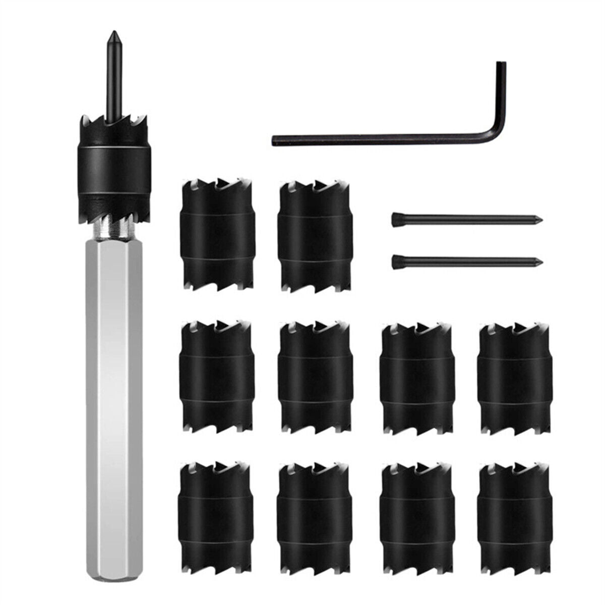 14 x 3/8"(9.5mm) Spot Weld Double Sided Cutter Remover Drill Bit Welder Cut Tool