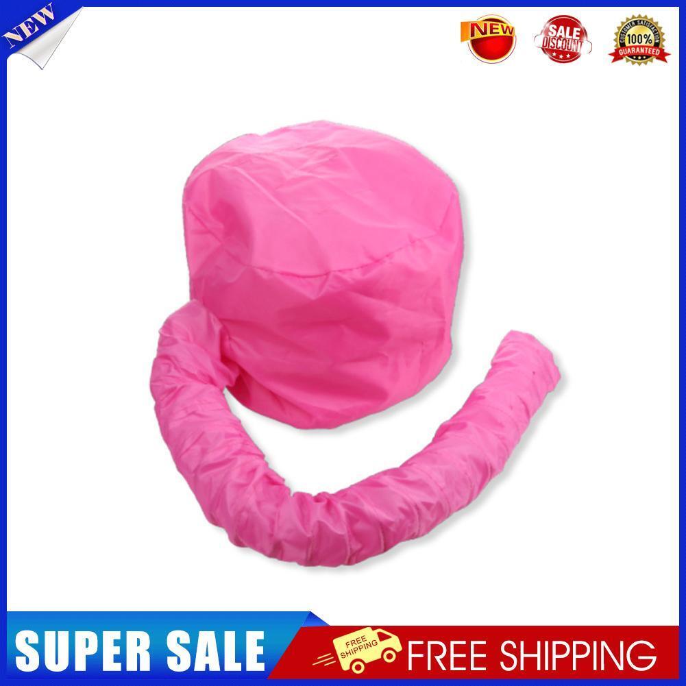 Hair Drying Cap Bonnet Hood Blow Dryer Attachment Hair Care Tools (Pink)