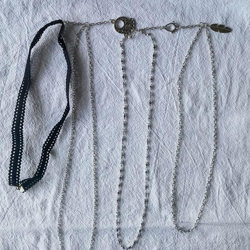 Boho Thigh Chain Jewelry Bikini Body Chain Jewelry Elastic Strap Adjustable Size