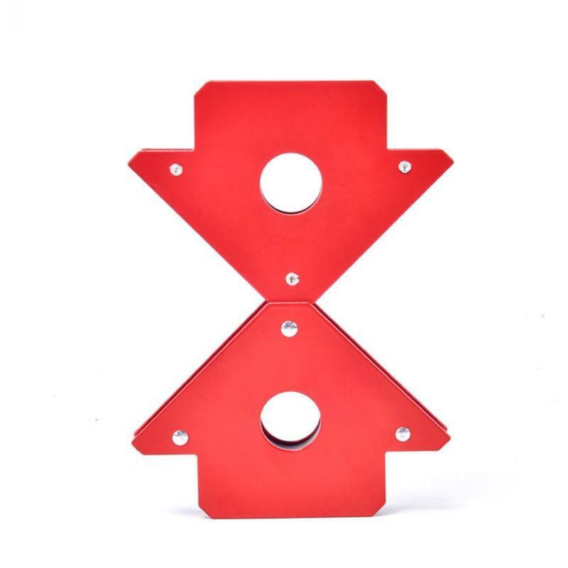 2 Pcs/Set Fixed Connection Welding Magnets 25LB Angle Soldering Locator Tools