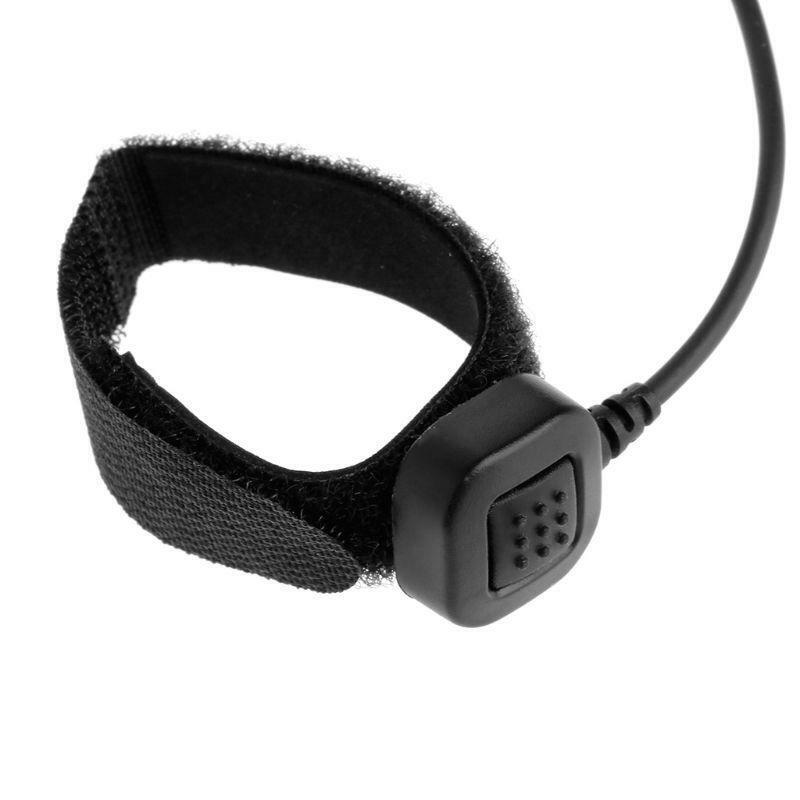 Finger PTT Throat MIC Acoustic Tube Earpiece Headset For SEPURA Radio