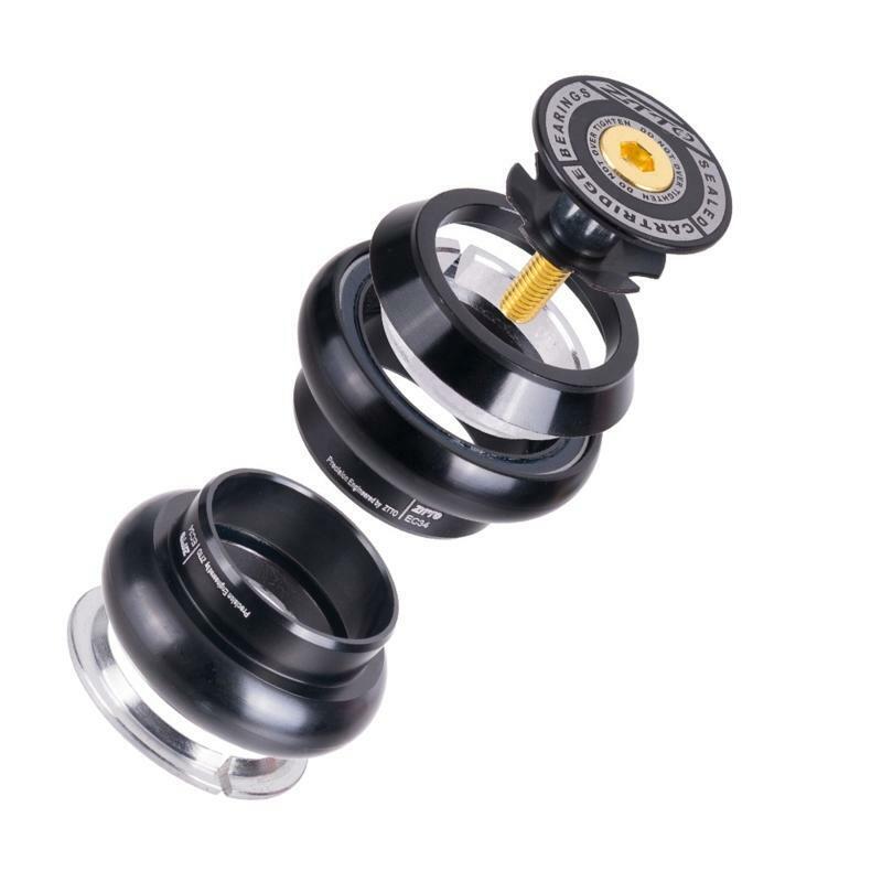 3434s MTB Bicycle Headset 34mm EC34 CNC 1 1/8 28.6 Straight Tube Fork Headset