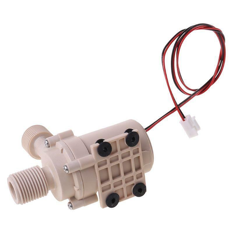 12V Solar Submersible Hot Water Pump Circulation 212° F Brushless Motor High