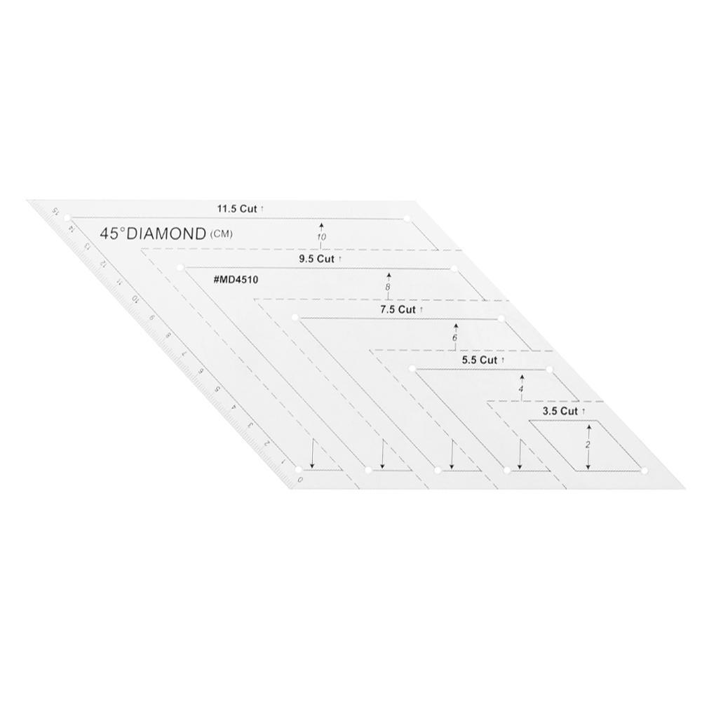 Acrylic Patchwork Craft Quilting Ruler Cutting Rulers DIY Sewing Tool (4pcs