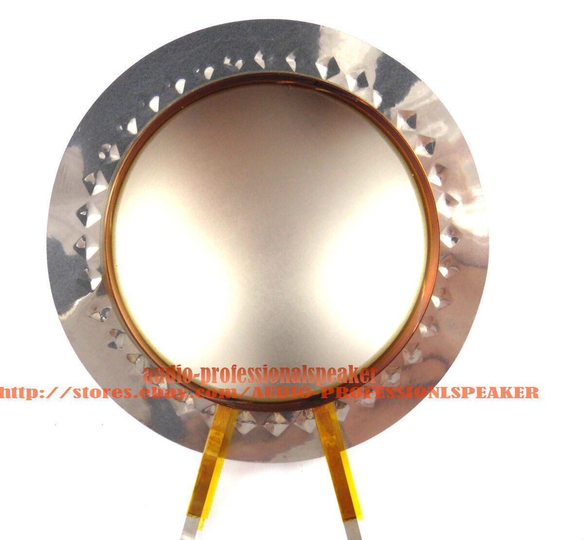 2pcs 1.75" 44.4mm flat ccar wire Titanium Diaphragm tweeters voice coil